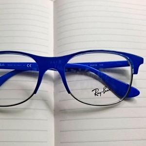 RayBan RB4319-V Royal blue and silver Eyewear
